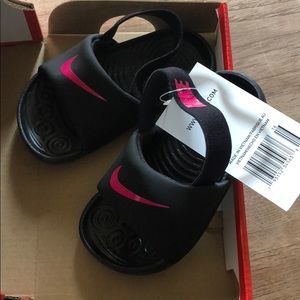 Kids Nike slides